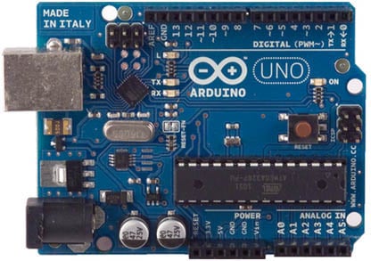 Arduino Uno board Image of Arduino Uno board