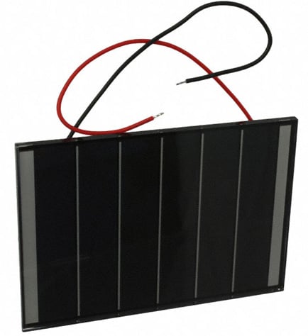 Sanyo Energy's AM-5608CAR solar cell Image of Sanyo Energy's AM-5608CAR solar cell