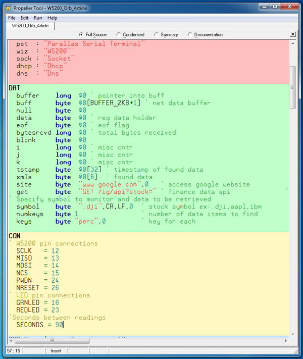 Ethernet Orb application prologue Image of Ethernet Orb application prologue