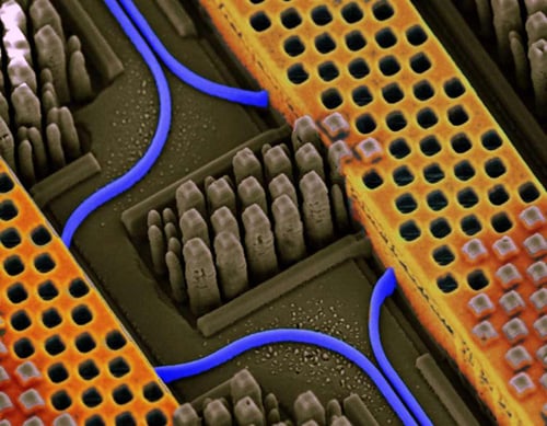 IBM's silicon photonics technology will enable full-integrated optical and electrical circuitry Image of IBM's silicon photonics technology will enable full-integrated optical and electrical circuitry