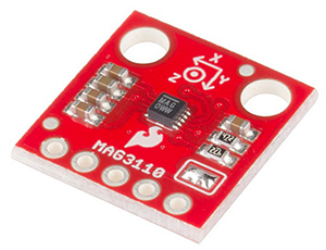 SparkFun Eval Board for the MAG3110 Image of SparkFun Eval Board for the MAG3110