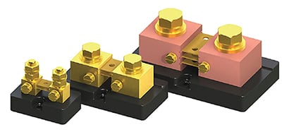 High-current shunt resistors Image of high-current shunt resistors