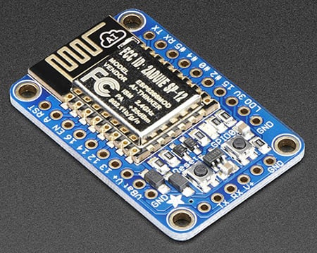 Adafruit's Huzzah ESP8266 Breakout board (source Adafruit) Adafruit's Huzzah ESP8266 Breakout board (source Adafruit)