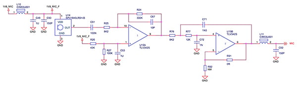 Silicon Labs analog signal conditioning circuit (click for full-size) Diagram of Silicon Labs analog signal conditioning circuit (click for full-size)