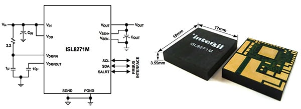 Intersil’s ISL8721M Image of Intersil’s ISL8721M