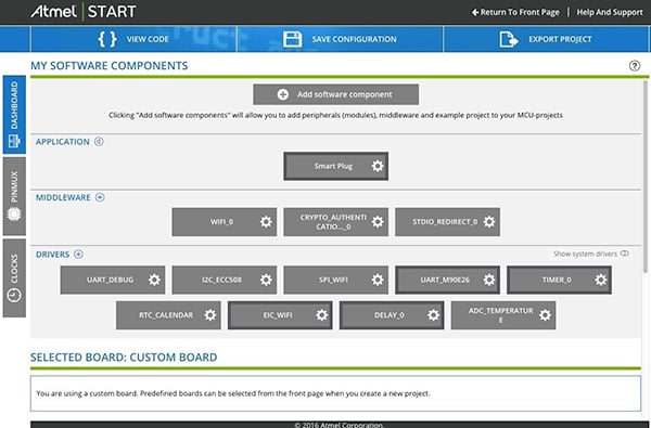 Atmel full set of software drivers Image of Atmel full set of software drivers