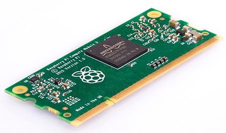 Raspberry Pi Compute Module 3 (CM3) Image of Raspberry Pi Compute Module 3 (CM3)