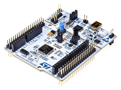 STMicroelectronics STM32L476RGT6 Nucleo board Image of STMicroelectronics STM32L476RGT6 Nucleo board