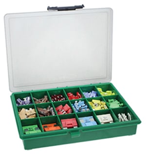 Littelfuse’s 187.6085.9702 automotive fuse kit Image of Littelfuse’s 187.6085.9702 automotive fuse kit