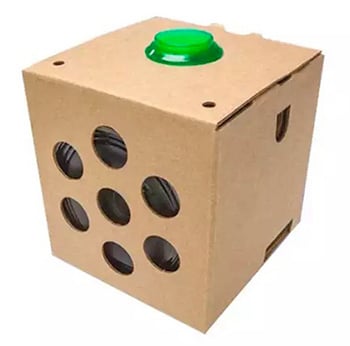 Seeed Google AIY voice kit’s exterior enclosure Image of Seeed Google AIY voice kit’s exterior enclosure