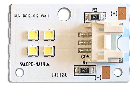 Original microwave oven LED module Image of original microwave oven LED module