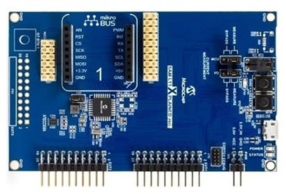 Microchip SAML10/L11 development board Image of Microchip SAML10/L11 development board