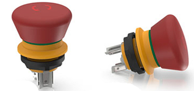 RAFI USA Lumotast 16 emergency stop button Image of RAFI USA Lumotast 16 emergency stop button