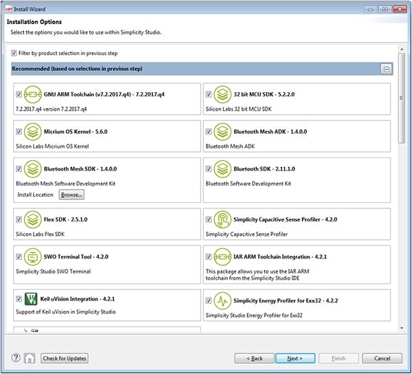 Final software manifest for Simplicity Studio Image of final software manifest for Simplicity Studio
