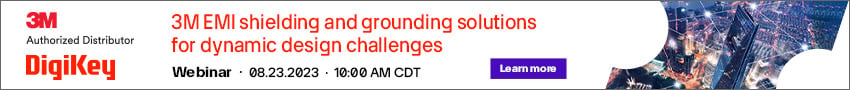 3M's EMI Shielding and Grounding Solutions Webinar Image of 3M's EMI Shielding and Grounding Solutions Webinar