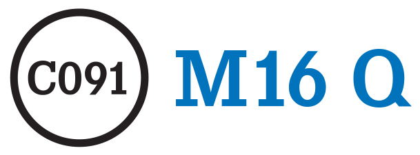 C091 Q Logotipo C091 M16Q