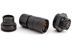 Conectores M16 Q (Quicklock) signalmate® C091
   Image of Amphenol Sine Systems’ signalmate® C091 Q (M16 Size) Quicklock Connectors