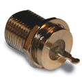 Imagen del conector tipo F de Amphenol Conector tipo F