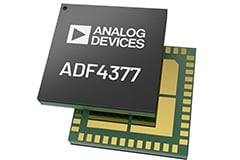 ADF4377 Microwave Wideband Synthesizer with Integrated VCO Image of Analog Devices' ADF4377 Microwave Wideband Synthesizer with Integrated VCO