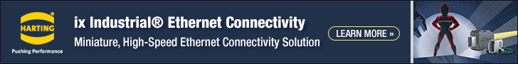 Harting's ix Industrial Ethernet Connectivity Image of Harting's ix Industrial Ethernet Connectivity