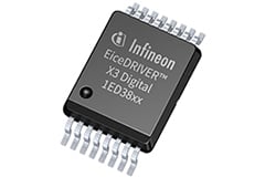 Digital konfigurierbare, isolierte Gate-Treiber der Familie 1ED38xx
1ED38xx EiceDRIVER™ Isolated Gate Driver family - Infineon