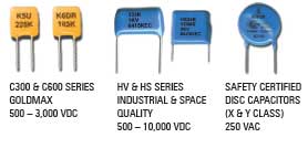 Kemet High Voltage Radial Capacitor Solutions Soluciones de capacitores radiales de alto voltaje de Kemet