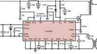 Analog Devices' LTC4269 IEEE 802.3at PoE+ Contoller with Aux Support Diagram (click to enlarge) Image of Analog Devices LTC4269 IEEE 802.3at PoE+ Contoller with Aux Support Diagram (click to enlarge)