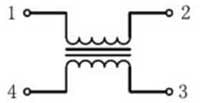 Signal Transformer's SPDL Series Choke diagram Imagen del diagrama de obturadores de la serie SPDL de Signal Transformer