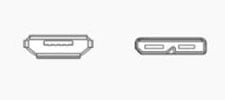 USB Micro-B connector Image of USB Micro-B connector