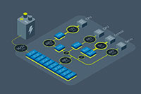 Vicor's Powerchain Diagram Image of Vicor's Powerchain Diagram
