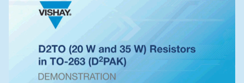 D2TO resistors demonstration video Image of design guidelines for Schottky rectifiers