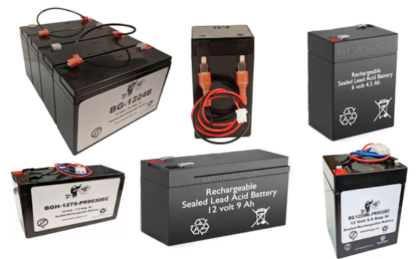BatteryGuy's Sealed Lead Acid (SLA) Batteries Image of BatteryGuy's Sealed Lead Acid (SLA) Batteries