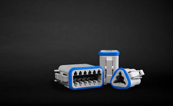 Bulgin's Rectangular Power Connector Image of Bulgin's Rectangular Power Connector
