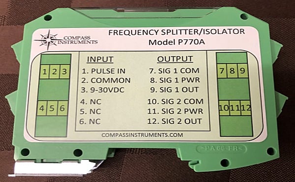Compass Instruments' Model P770A Frequency Splitter/Isolator Image of Compass Instruments' Model P770A Frequency Splitter/Isolator