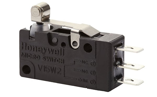 Honeywell's V15W2 Basic Switch Image of Honeywell's V15W2 Basic Switch