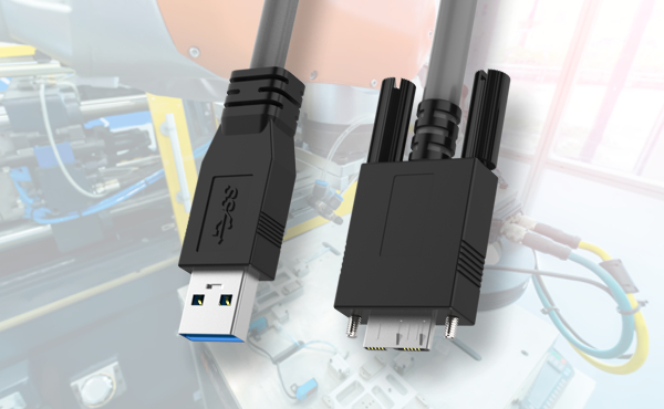 Newnex's USB 3.0 Micro B Cable with Locking Image of Newnex's USB 3.0 Micro B Cable with Locking