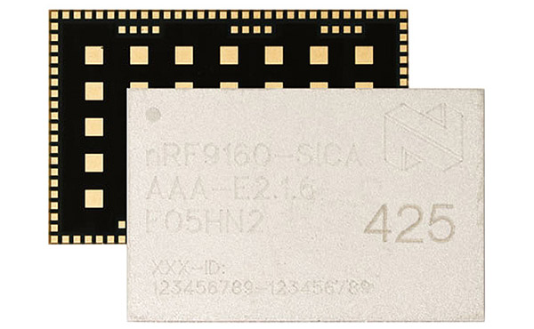 Nordic's nRF9160 System-in-Package Image of Nordic's nRF9160 System-in-Package