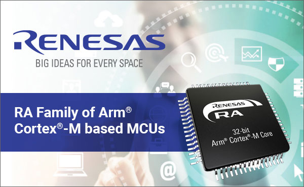 Renesas' RA MCU Family Image of Renesas' RA MCU Family