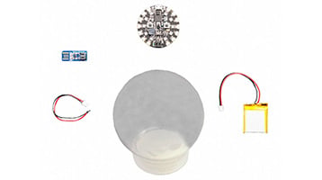 CIRCUIT PLAYGROUND SNOW GLOBE KIT image of CIRCUIT PLAYGROUND SNOW GLOBE KIT
