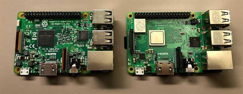 Comparison of the Raspberry 3 and 3 B+ Comparison of the Raspberry 3 and 3 B+