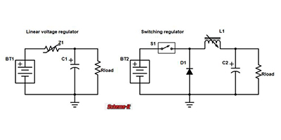 Image of Related Content Card: Linear Voltage Regulator vs. Switching Regulator