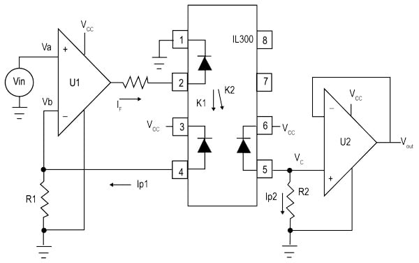 Image of Biasing the matched feedback photo detector