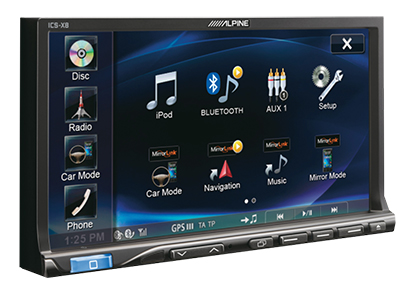 Image of automotive infotainment system