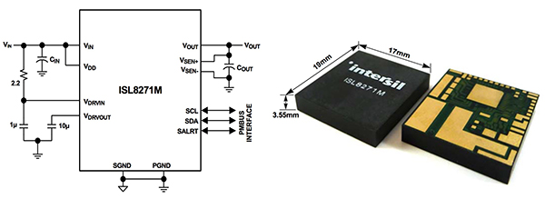 Image of Intersil’s ISL8721M