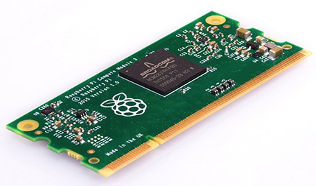 Image of Raspberry Pi Compute Module 3 (CM3)