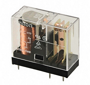 Image of Omron Electronics’ pc-board mountable G2R-1-DC24 general purpose relay
