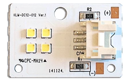 Image of original microwave oven LED module