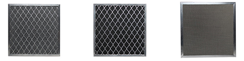 Image of three types of filters