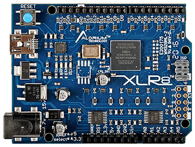 Image of Alorium Technology’s XLR8R22M08V5U0DI dev board