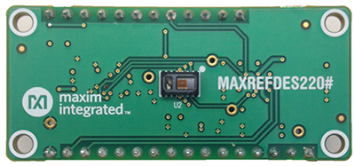 Imagen del módulo MAXREFDES220# de Maxim